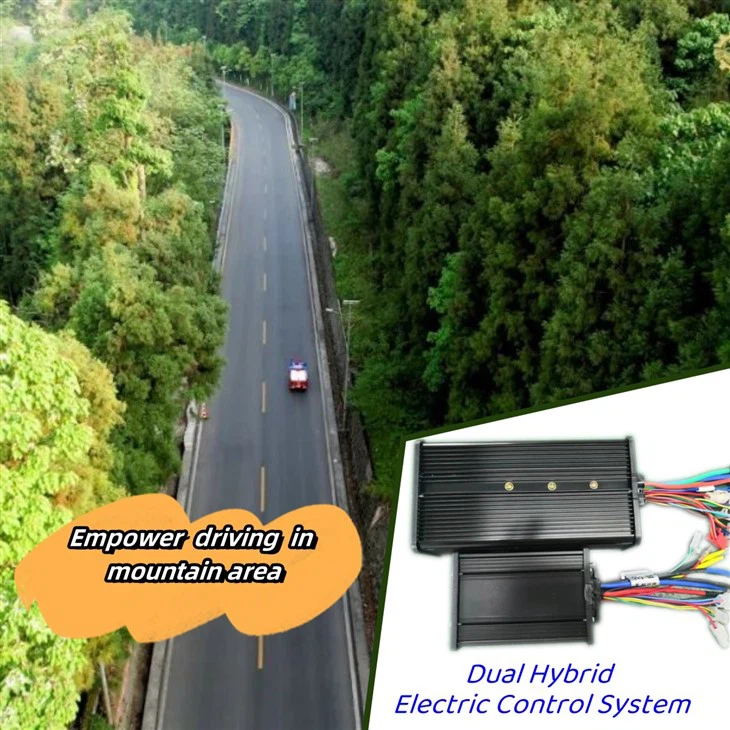 electric vehicle controller with dual hybrid mode